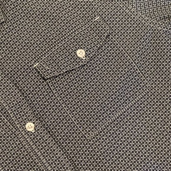 Ultra Soft Men's Collared Short Sleeve Dress Shirt Size M - Picture 15 of 16